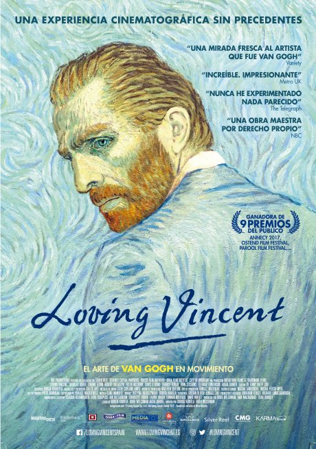 “Loving Vincent” (2017), un film dipinto a mano.